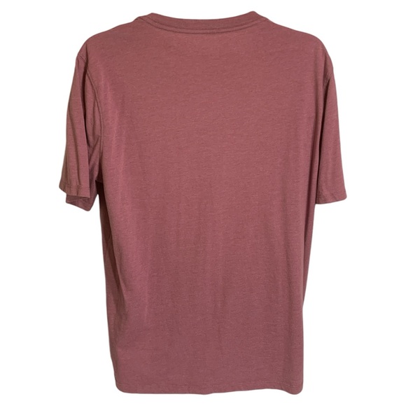 Old Navy Men Short Sleeve Soft Washed T Shirt Pink Tourmaline Large Pre Owned - Picture 3 of 7